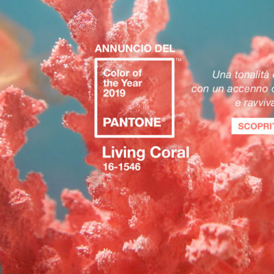 Living coral: il colore pantone 2019