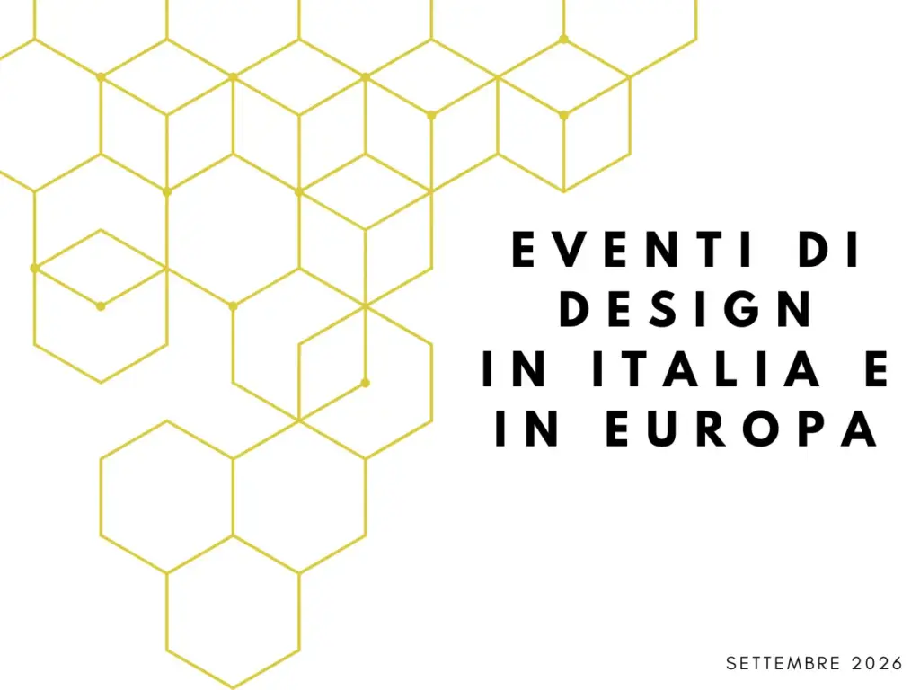 calendario eventi design settembre 2026
